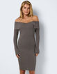 NOISY MAY Juliet Off The Shoulder Womens Dress image number 1