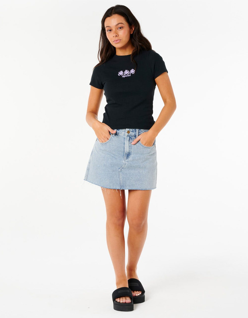 RIP CURL Neon Isles Womens Fitted Tee image number 4