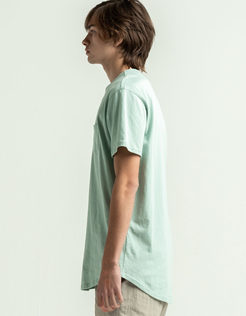 RSQ Mens Sage Tall Pocket Tee image number 2