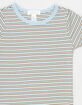 FULL TILT Essentials Girls Stripe Ringer Tee image number 2