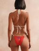 DIPPIN' DAISY'S Palm Triangle Bikini Top image number 3