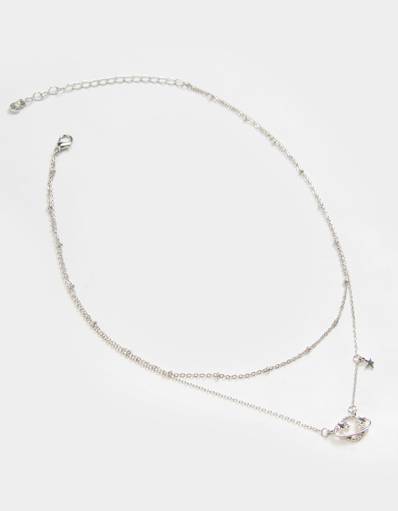 FULL TILT Dainty Galaxy Necklace image number 0