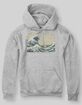 BEACH Great Wave Unisex Hoodie image number 1
