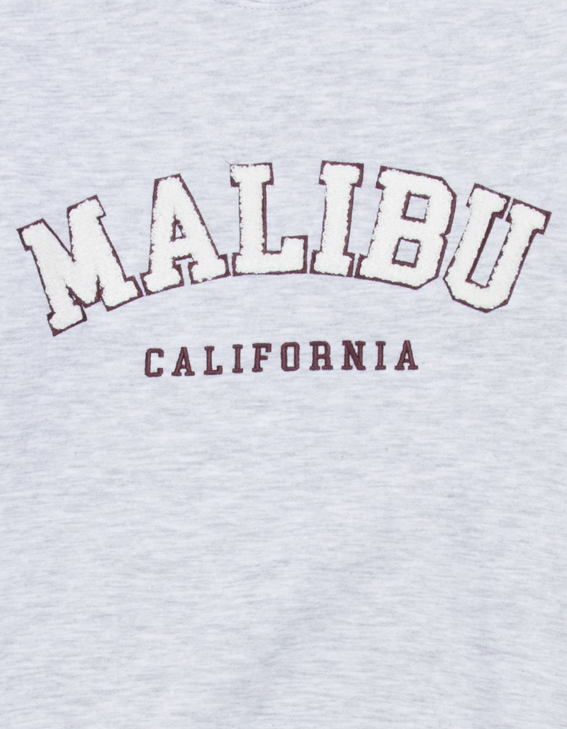 FULL TILT Malibu Chenille Girls Crewneck Sweatshirt image number 1