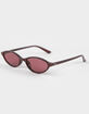 RSQ Oval Cat Eye Plastic Sunglasses image number 1