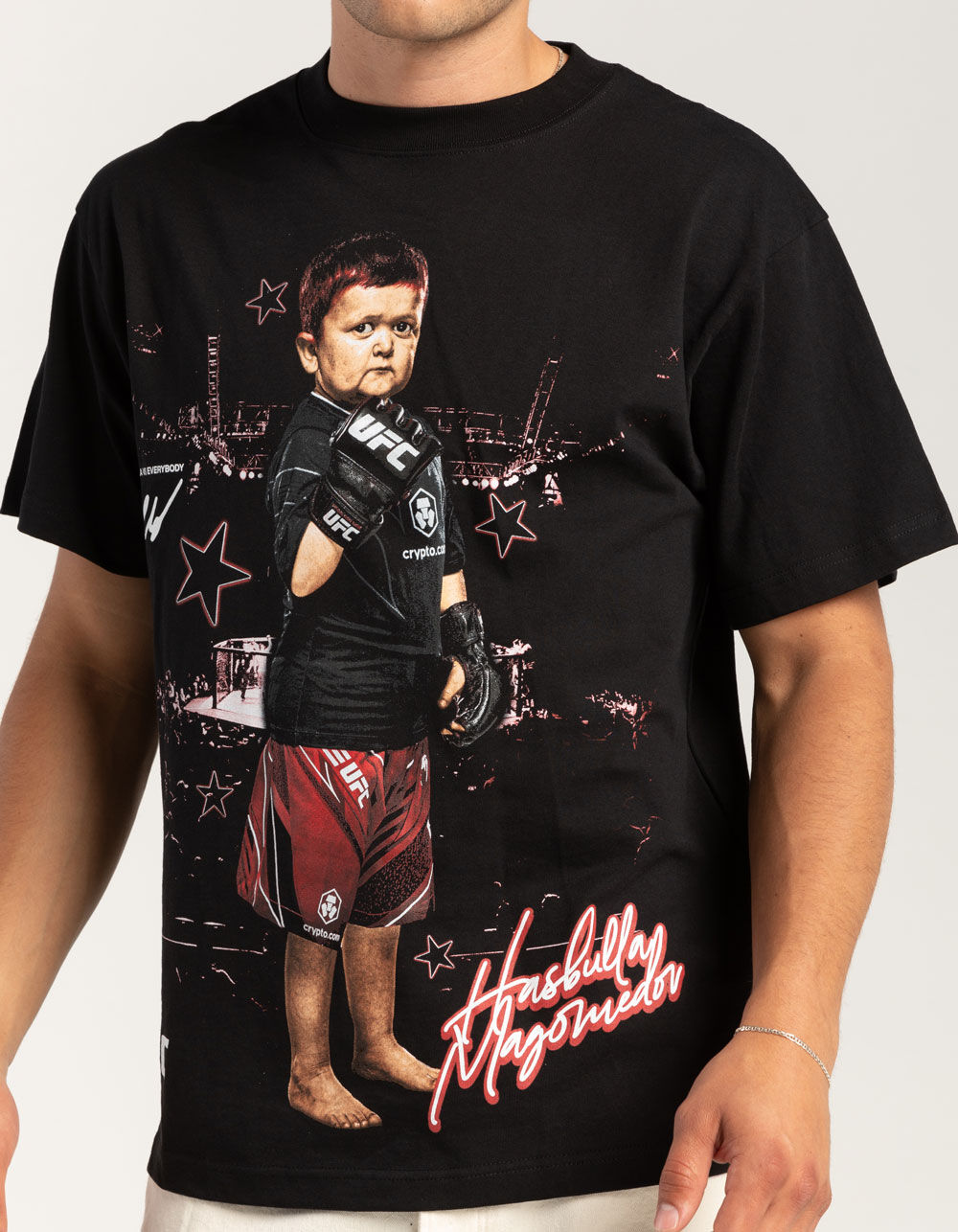 UFC Hasbulla Magomedov Heroic Mens Boxy Tee - BLACK | Tillys