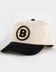 AMERICAN NEEDLE Boston Bruins Burnett NHL Snapback Hat image number 1