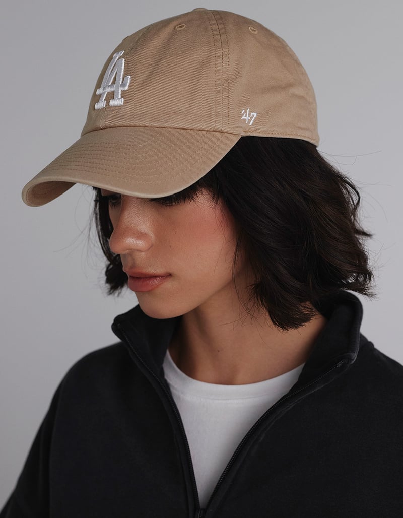 47 BRAND Los Angeles Dodgers '47 Clean Up Strapback Hat image number 1
