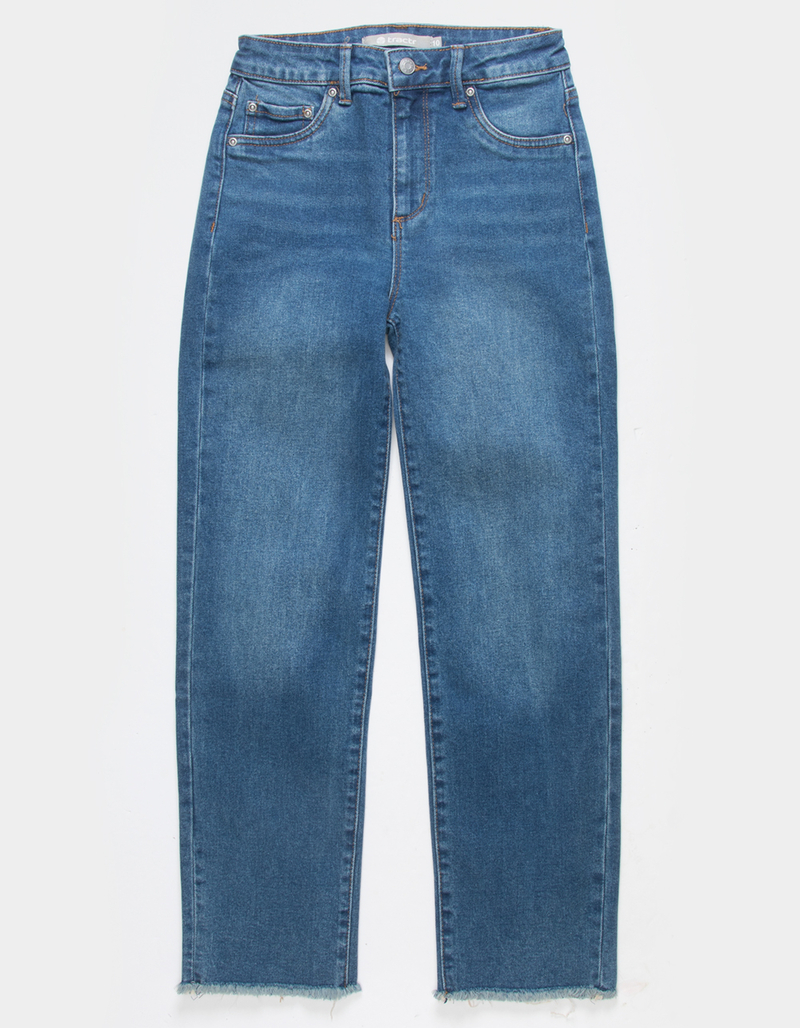 TRACTR High Rise Straight Leg Girls Jeans image number 0