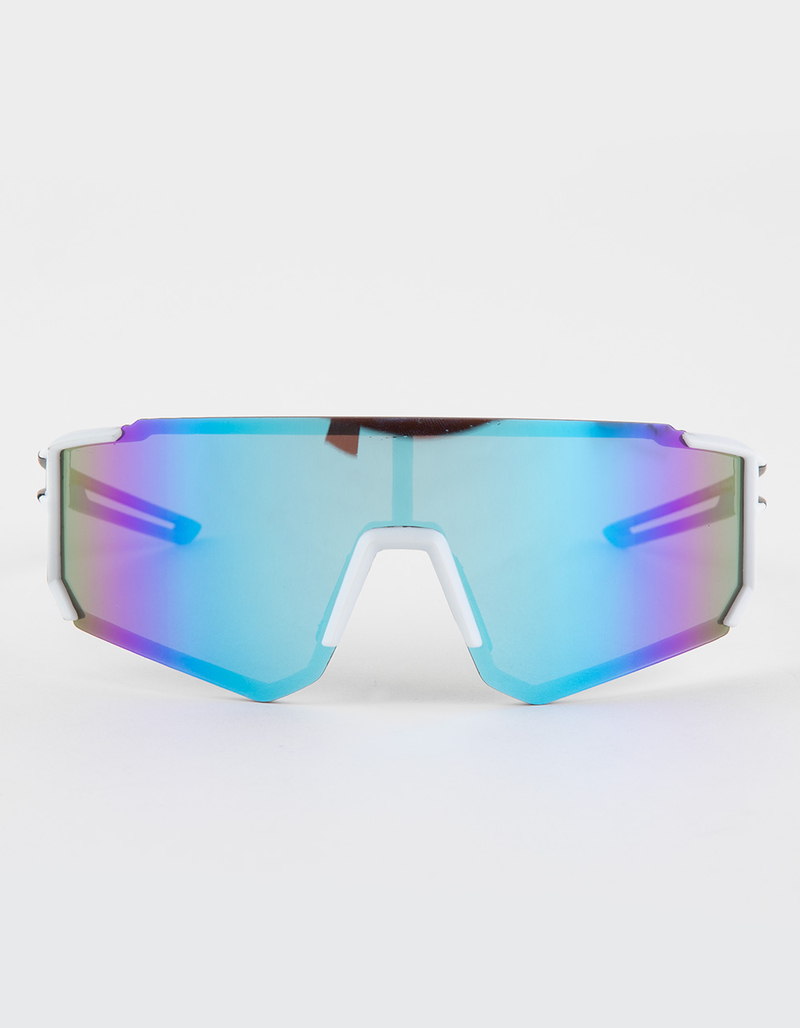 RSQ Sporty Plastic Shield Sunglasses image number 1