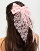 FULL TILT Oversized Lace Bow Clip image number 2