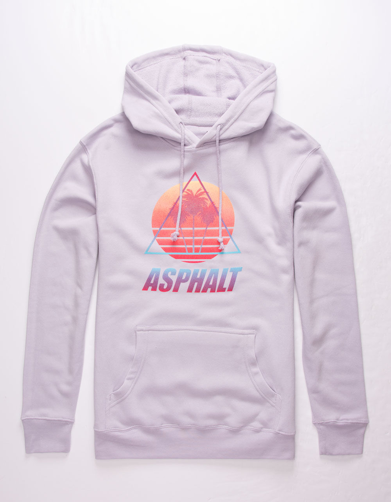 ASHPALT Neon Sunset Fleece Mens Hoodie image number 0