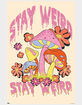 Stay Weird Mushroom Poster image number 1