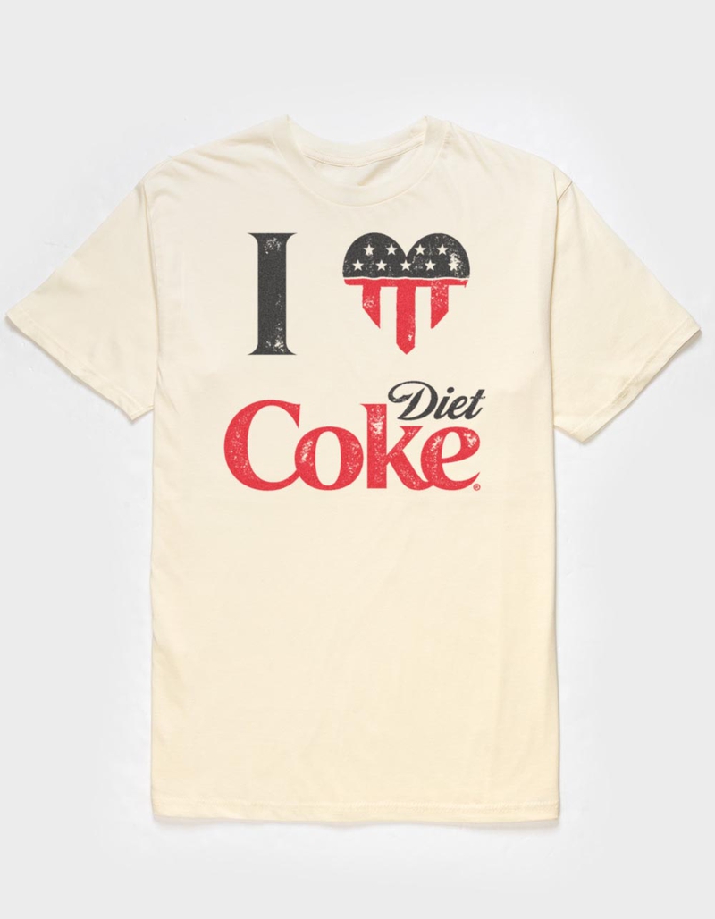 COCA-COLA Diet Coke Americana Heart Unisex Tee image number 0