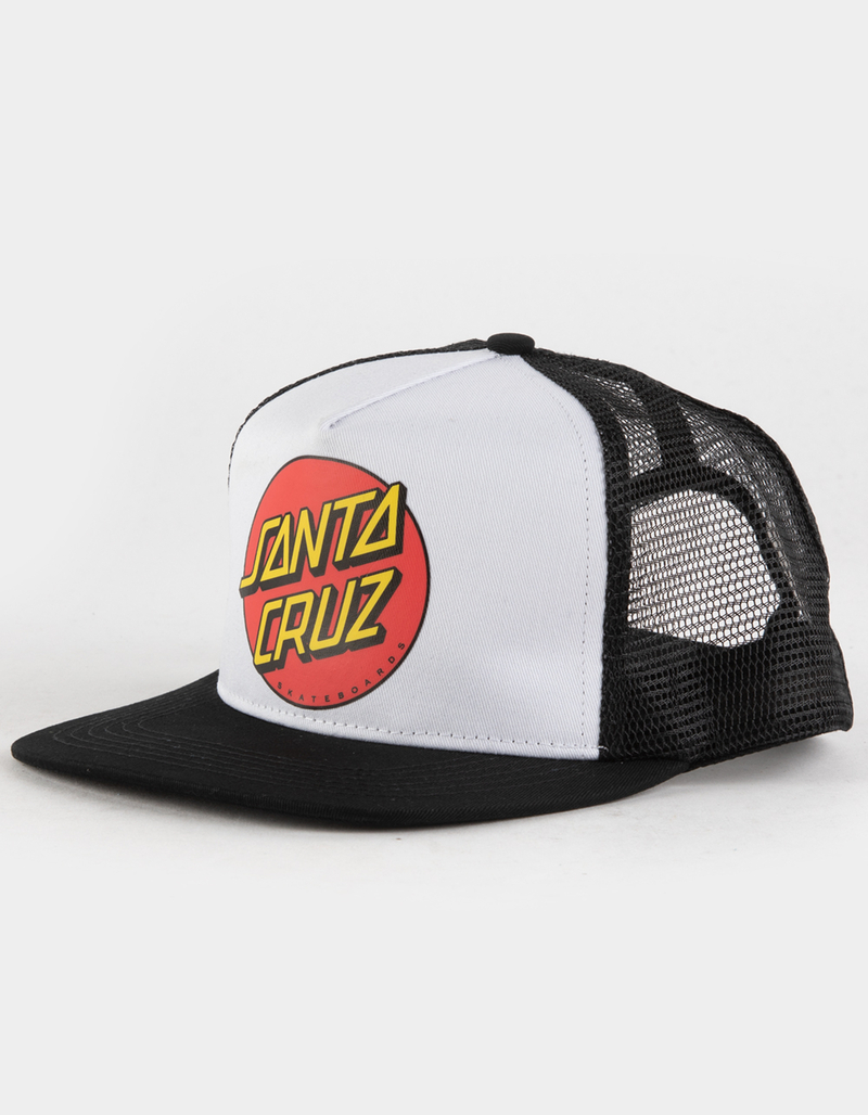 SANTA CRUZ Classic Dot Mens Mesh Trucker Hat image number 0