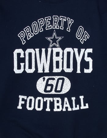 JUNK FOOD Dallas Cowboys Mens Crewneck Sweatshirt Alternative Image
