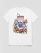PABST BLUE RIBBON Floral Can Unisex Tee image number 1