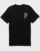 PRIMITIVE Warning Mens Tee image number 2