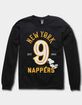 PEANUTS New York Nappers Unisex Crewneck Sweatshirt image number 1