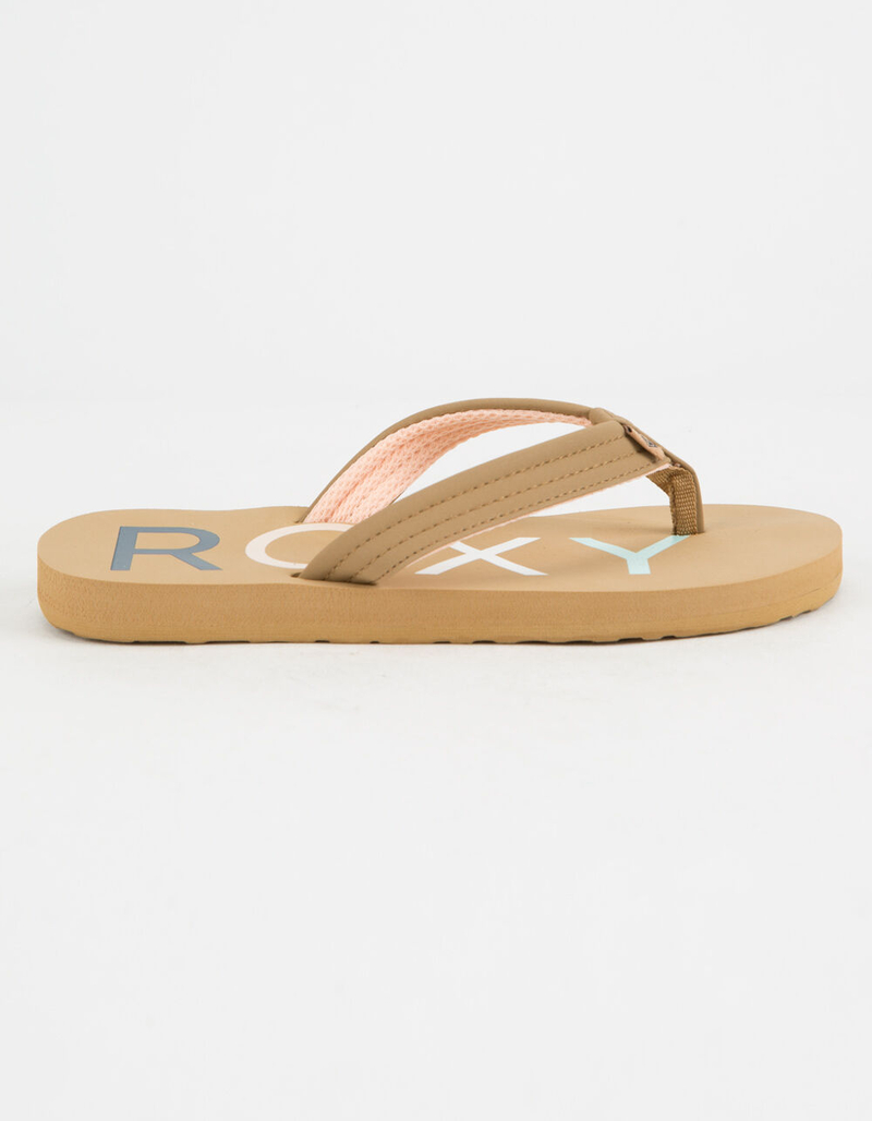 ROXY Vista II Tan Girls Sandals image number 2