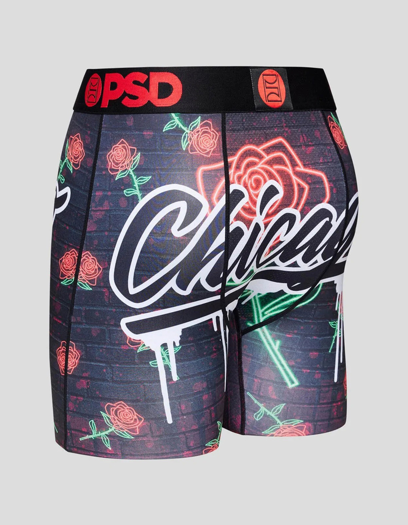 PSD Chicago Roses Mens Boxer Briefs image number 1
