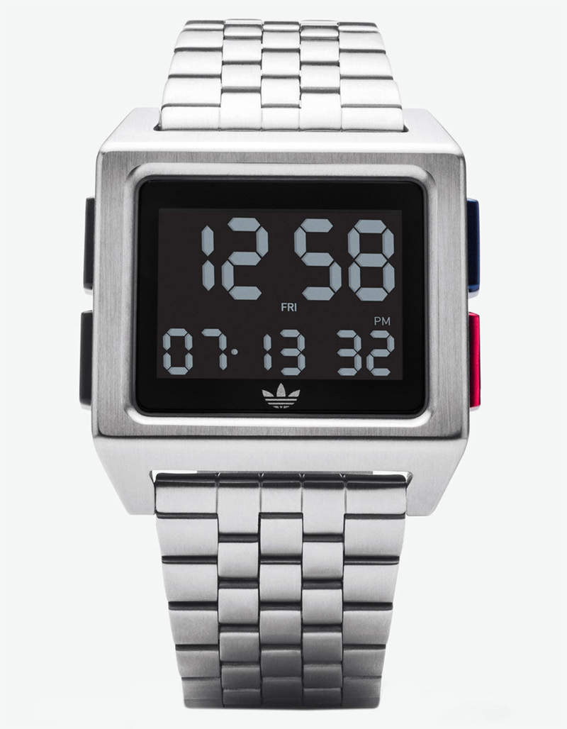 ADIDAS ARCHIVE M1 Silver Watch image number 0