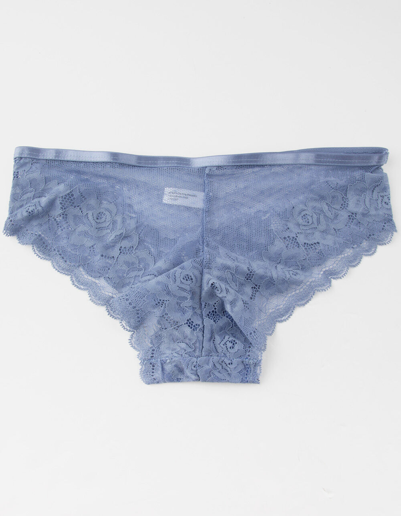 FULL TILT Lace Hipster Blue Panties image number 1