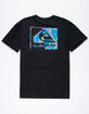 QUIKSILVER Fractal Logo Mens T-Shirt image number 1