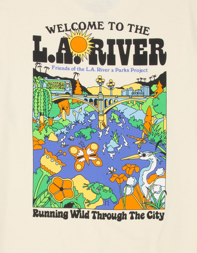 PARKS PROJECT Welcome To LA Mens Tee image number 2