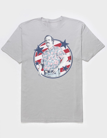 STRANGER THINGS Hopper Stars And Stripes Unisex Tee Primary Image