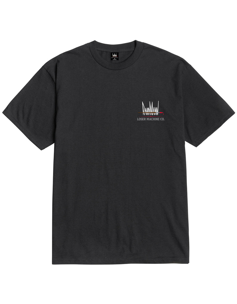 LOSER MACHINE x David Mann Hot Rod Help Mens Tee image number 1