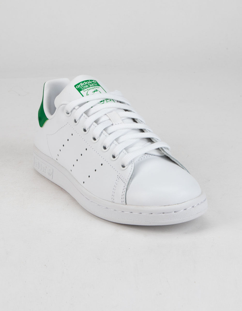 ADIDAS Stan Smith White & Green Shoes image number 1