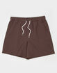 RSQ Mens Seersucker 6.5" Swim Trunks image number 2