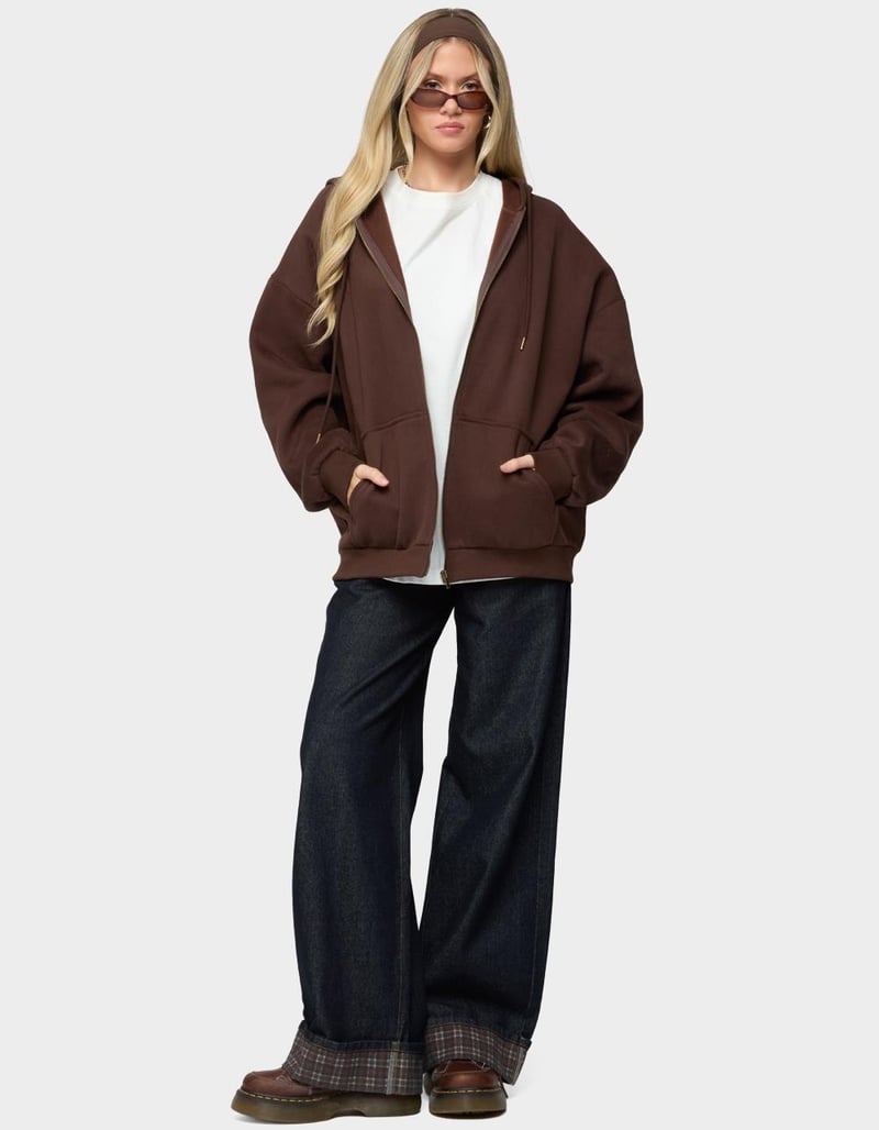 EDIKTED Elvie Oversized Hoodie image number 4