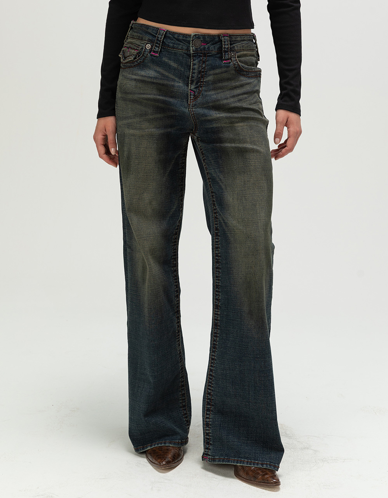 TRUE RELIGION Bobbi Big T Womens Baggy Jeans image number 4