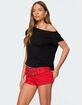 EDIKTED Anabella Off Shoulder Top image number 3