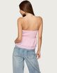 EDIKTED Toria Ruffled Eyelet Strapless Top image number 2