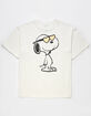 RSQ x Peanuts Love Collection Mens Heart Eyes Tee image number 2