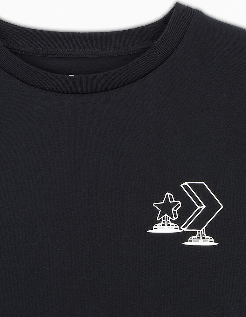 CONVERSE Skateboarding Star Chevron Mens Tee image number 2
