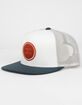 RIP CURL Go To Mens White Trucker Hat image number 1