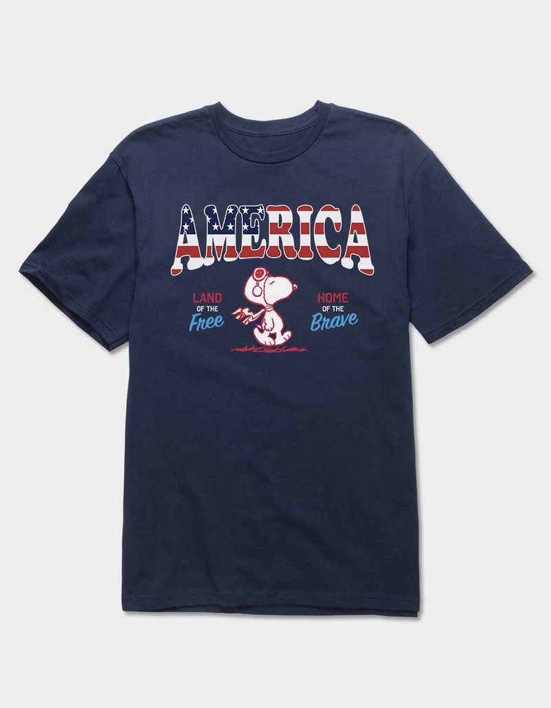 PEANUTS Land Of The Free Unisex Tee image number 0