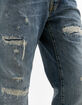 BDG Urban Outfitters Rip & Repair Distressed Mens Dad Jeans image number 4