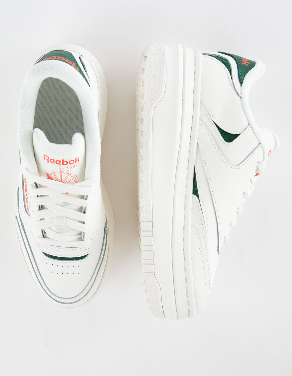 REEBOK Club C Extra Miami Womens Platform Shoes - CHALK | Tillys