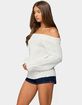 EDIKTED Noemi Off Shoulder Sweater image number 2