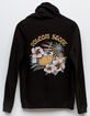 VOLCOM Volcation Womens Washed Black Hoodie image number 5