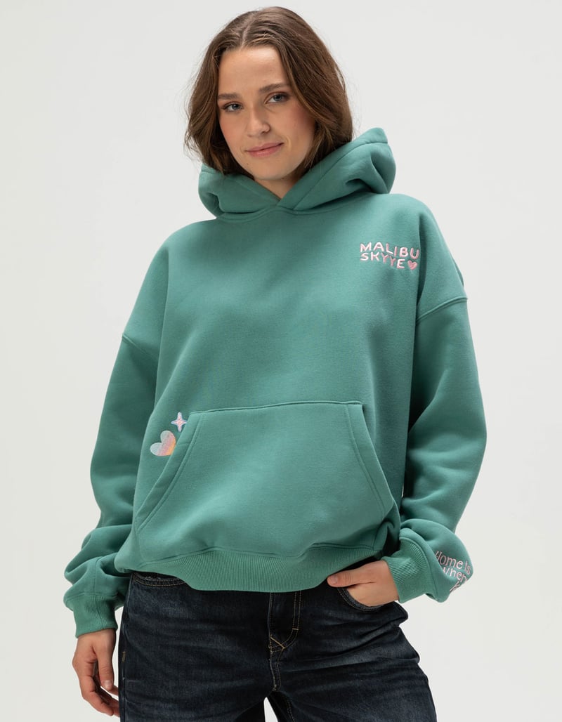 MALIBU SKYYE Home Is Wherever You Are Womens Hoodie image number 1