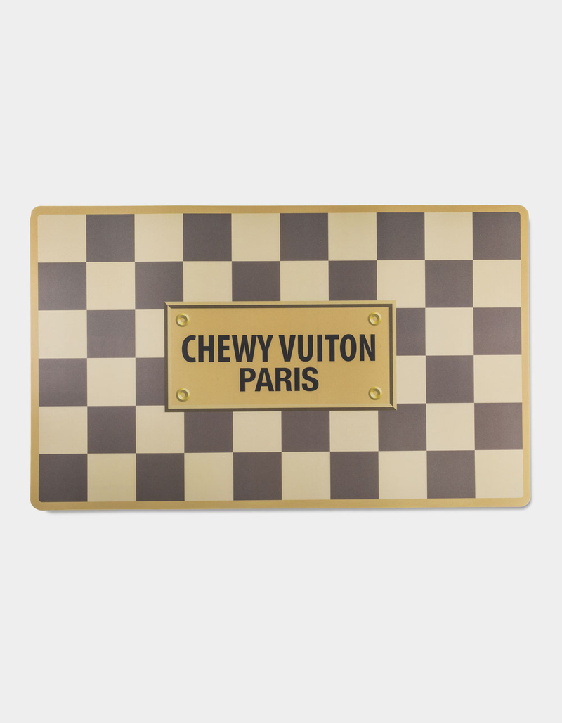 HAUTE DIGGITY DOG Checker Chewy Vuiton Placemat image number 0