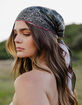 FULL TILT Multi Paisley Headscarf image number 3