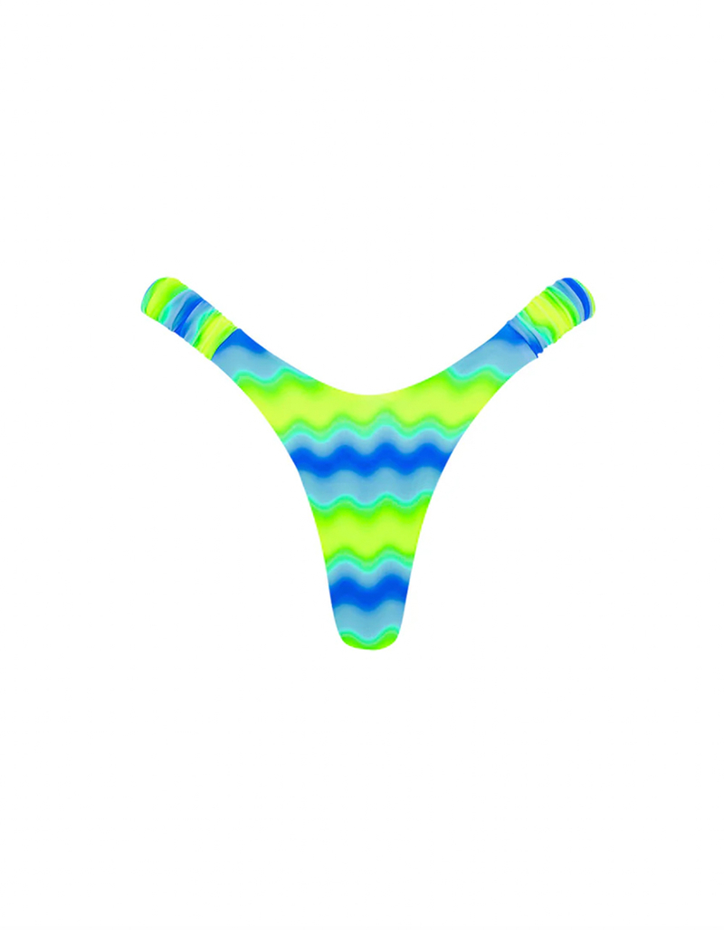 KULANI KINIS Retro Y Thong Bikini Bottoms image number 2