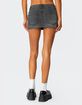 EDIKTED Bev Stretchy Denim Micro Skirt image number 5